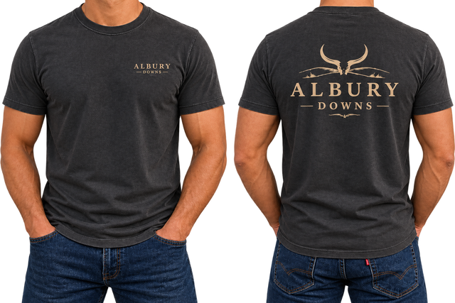 Bullhorn T Shirts, chest crest detail